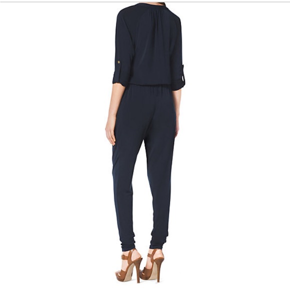 MICHAEL KORS Matte- Jersey Jumpsuit - Picture 2 of 2
